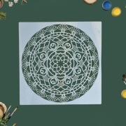 Szablon Mandala, malarski, DIY, tynku ozdobnego, scrapbookingu - Nr M4