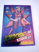 Topps match attax extra 2024 / 25 knockout master LIONEL MESSI 305 PURPLE 