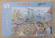 Unikat! NOWE Puzzle SHANTY 1000 J.Christa