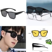 Nowe okulary przeciwsłoneczne typu nakładkowego