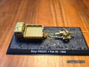 Steyr RSO/01 + dzialo ppanc. Pak 40 75 mm + dioramka + broszura, Skala 1:72