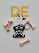 Personalizowany brelok z psem, Boxer