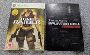 Xbox360 Limitowane Edycje Steelbook Splinter Cell i Tomb Raider Duzy Gratis