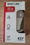 Ikea Ryet żarówka LED 40W 470lm 2700K ciepła E27