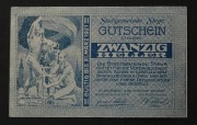 Notgeld Austria miasto Steyr 20 Heller 1921 