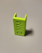 Dystans 2mm do montażu frontów kpl.2 szt.