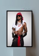Playboi Carti Supreme plakat album a3 w ramce obraz poster