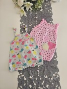 Rampersy, body, pajacyki letnie dla dziewczynki