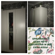 Szafa trzydrzwiowa z lustrem 