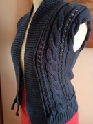 Granatowy bezrekawnik Tommy Hifinger rozm.S -37 zł