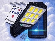 Lampa Solarna LED z Czujnikiem Ruchu i Zmierzchu IP65 Pilot