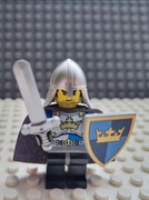 Lego Castle Rycerz herb złota korona