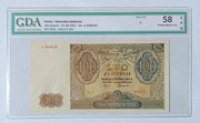 100 złoty 1941 rok   GDA 58 EPQ   seria A  