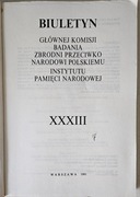 Biuletyn głównej komisji badania zbrodni przeciwko narodowi polskiemu