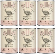 Ollo Pure Turkey Puppy Mokra Karma z indykiem dla szczeniaka 6 x 400g