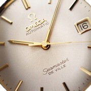 OMEGA SEAMASTER DE VILLE AUTOMAT ZŁOTY 14K/SS p.585 IDEAŁ zegarek r.1963