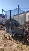 Trampolina ogrodowa 252cm 8ft z siatką ochronną