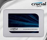 SSD CRUCIAL MX500, 2.5" 500GB SATA III 560 MB/s UŻYWANY, SPRAWNY