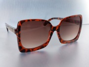 Panterka duże modne okulary w miejskim stylu UV400 gradientowe