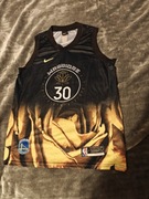 Czarna koszulka Nike Stephen Curry Golden State Warriors City Edition  L