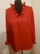 Bluzka z marszczonym dekoltem