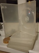 Pudełka DVD 14 mm - 5 szt /przezroczyste 
