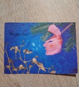 Pocztówka świąteczna PRL – Wesołych Świąt – wysłana, znaczki – vintage (99)