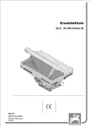 Katalog części AMAZONE  ZA-X, ZA-XW Perfect 