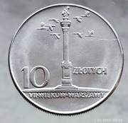 Destrukt bardzo efektowne pęknięcie stempla na rewersie 