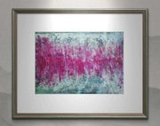 Oryginalny obraz akrylowy "Excitement of Life" z certyfikatem 