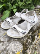 Ecco Skórzane Sandały Damskie Trekkingowe Outdoor Komfort Rozmiar 39 