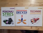 Pokonaj stres,  Podejmowanie decyzji,  Techniki samorozwoju, 3 poradniki
