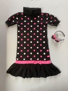 GYMBOREE Sukienka w groszki + opaska dla dziewczynki (10)