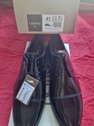 LASOCKI czarne męskie lakierki roz. 41 NOWE