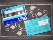 Kaseta Sony EF C-90