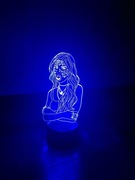 nowa lampka nocna 3D zmieniająca kolory zasilanie 3 AA