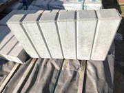 Obrzeże palisadowe SZARE 8x28x48 Endo Polbruk palisady taras schody