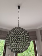 Lampa sufitowa 2 szt kula kryształ Belldeco