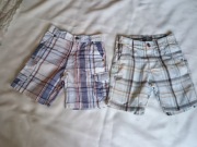 2 pary spodenek bawełnianych firmy  H&M . r. 98/104