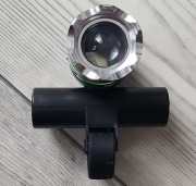 Lampa LED na rower. Ładowanie za pomocą kabla USB