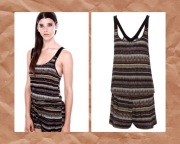 NOWY kombinezon Pull & Bear S, aztecki wzór, HIT LATA  MUST HAVE 