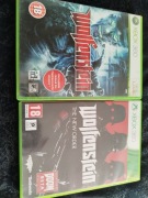 Zestaw Wolfenstein i Wolfenstein The News Order Xbox 360 stan bardzo dobry.
