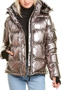 Kurtka damska puchowa S13/NYC New York Quilted Down-Fill Puffer Metallic XS