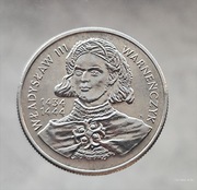 10000 1992 Warneńczyk - destrukt pęknięcie stempla 