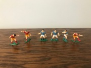 piłkarze figurki żołnierze figurki piłkarzyki vintage PRL
