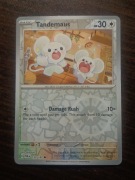 REVERSE HOLO Tandemaus 153/182 Karta POKEMON TCG S&V Paradox rift
