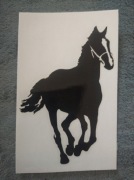 Naklejka na samochód - koń 7- nowa