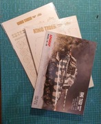 King Tiger-model+laserowe elementy +laserowe koła