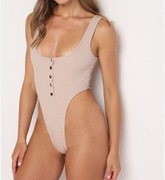 Kremowe body  Prettylittlething r. 32