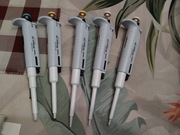 Sprzedam pipety laboratoryjne - uzywane i nowe - kilka zestawów 16 sztuk